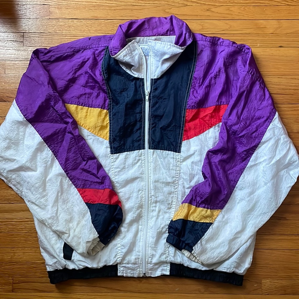 Vintage tonal windbreaker, M